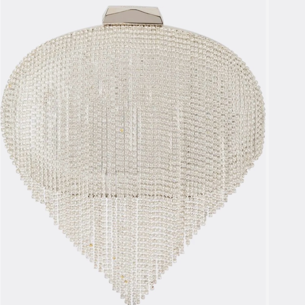 Olga Berg Bria Sparkling Fringe Clutch 💕Stunning! 💕 NEW